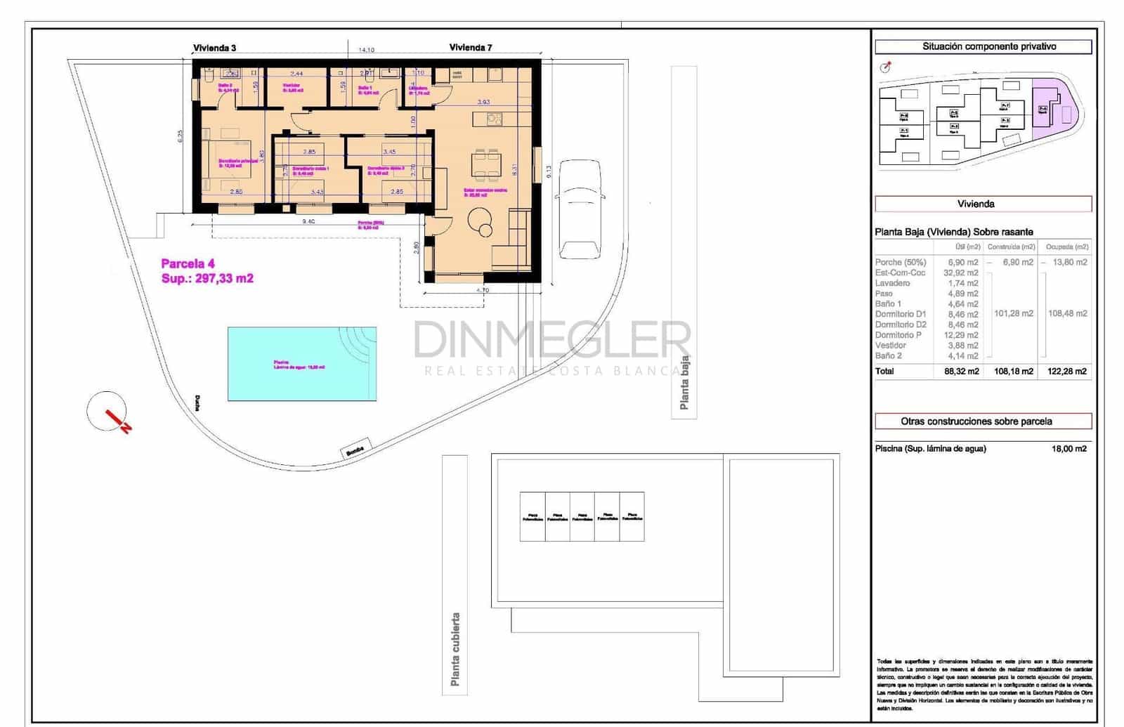 3 slaapkamer Villa te koop in Daya Nueva met zwembad - € 420.000 (Ref: 9236842)