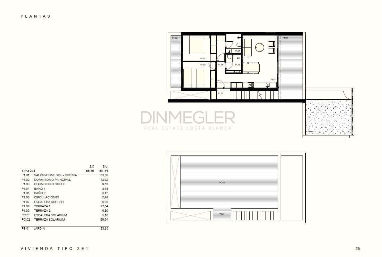 2 slaapkamer Bungalow te koop in Los Balcones met zwembad - € 299.000 (Ref: 9543540)