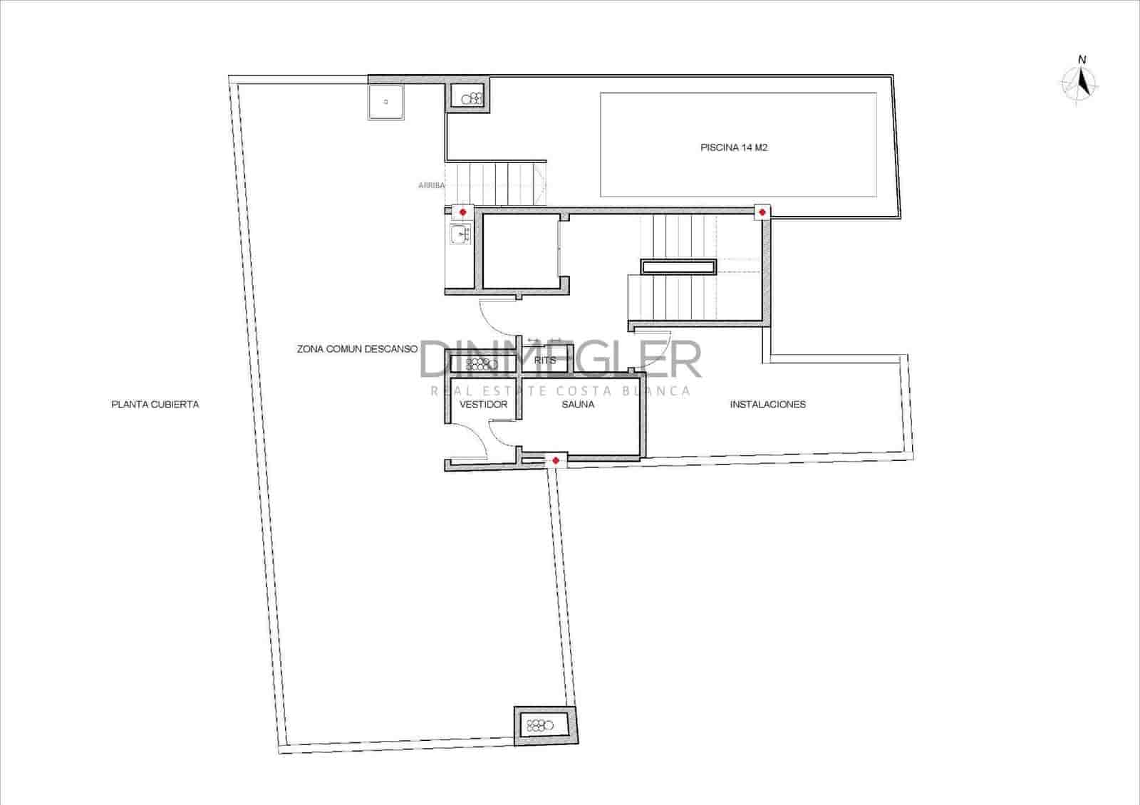 1 soverom Leilighet til salgs i Torrevieja med svømmebasseng - € 185 000 (Ref: 9561734)