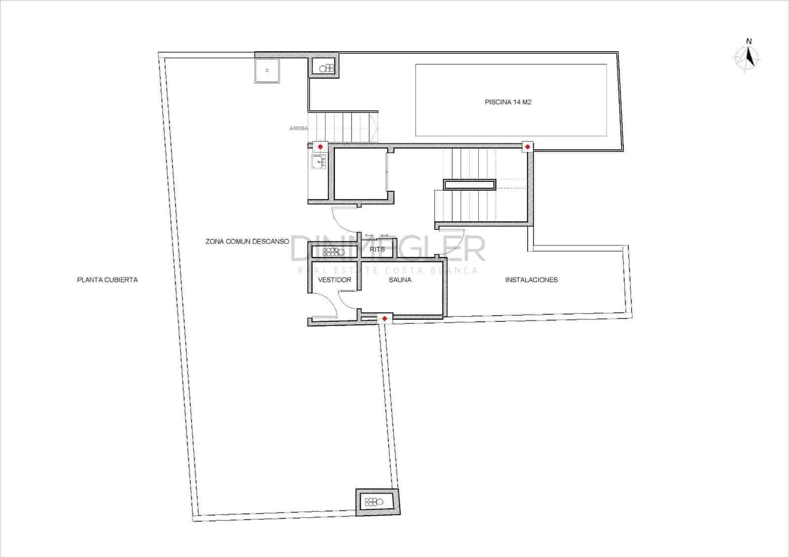 2 slaapkamer Penthouse te koop in Torrevieja met zwembad - € 315.000 (Ref: 9561735)