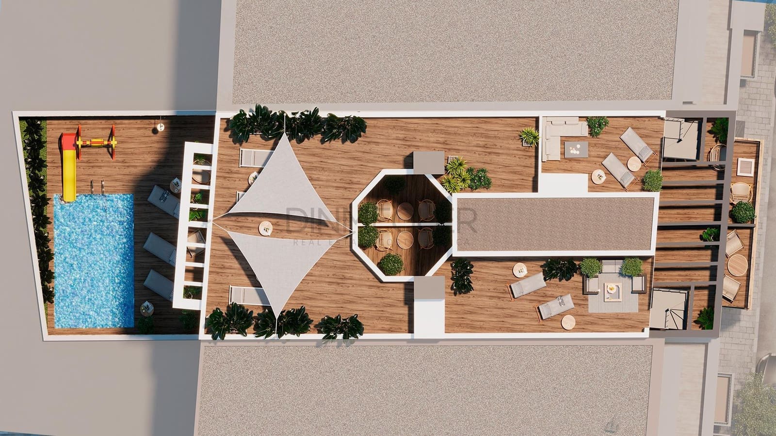 1 sypialnia Apartament na sprzedaż w Torrevieja z basenem - 195 000 € (Ref: 9565138)