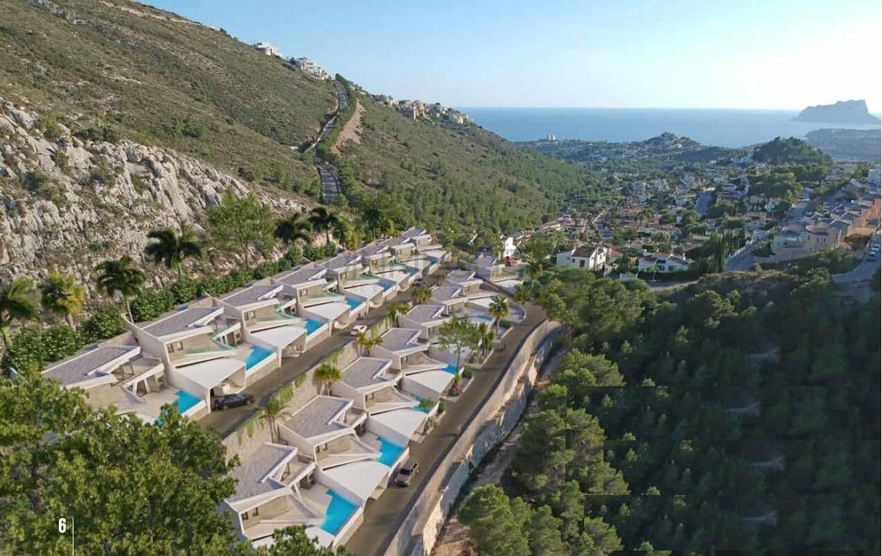 4 sypialnia Willa na sprzedaż w Benitachell / Benitatxell z basenem garażem - 1 390 000 € (Ref: 9568513)