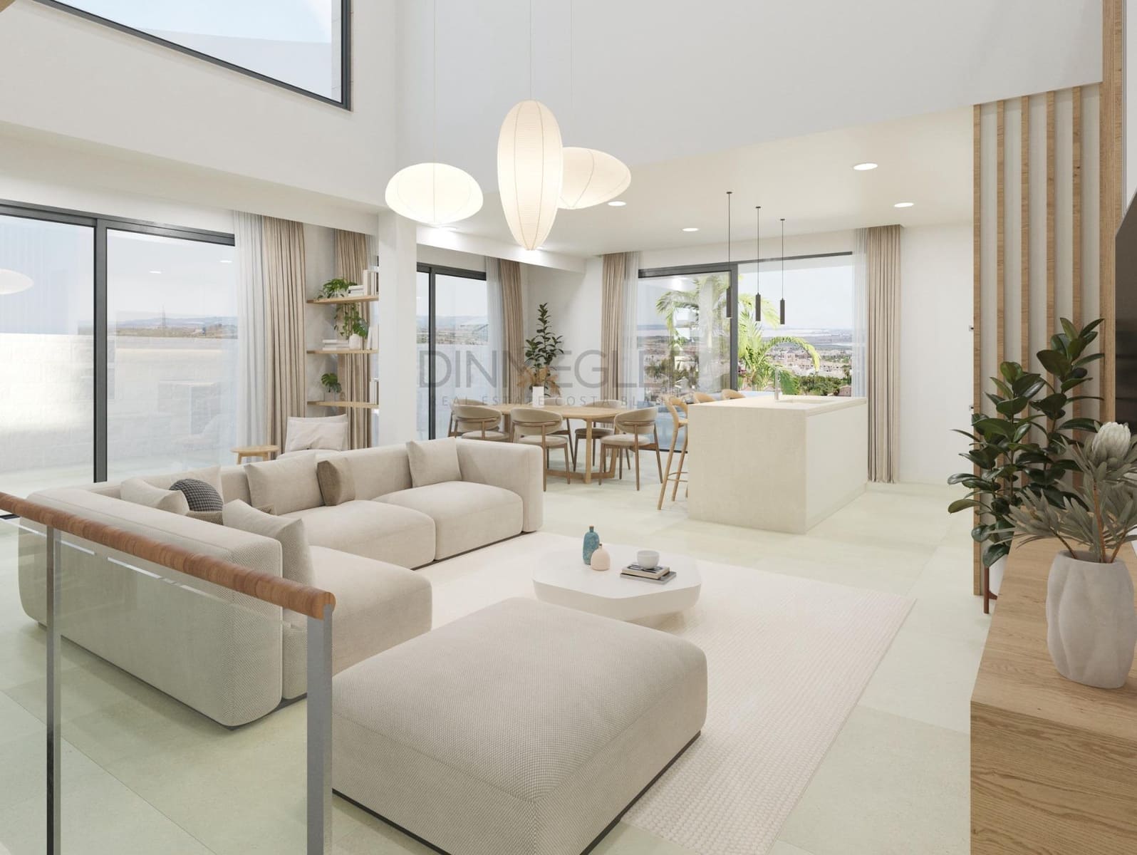 3 makuuhuone Huvila myytävänä paikassa Ciudad Quesada mukana uima-altaan 
autotalli - 1 050 000 € (Ref: 9582898)