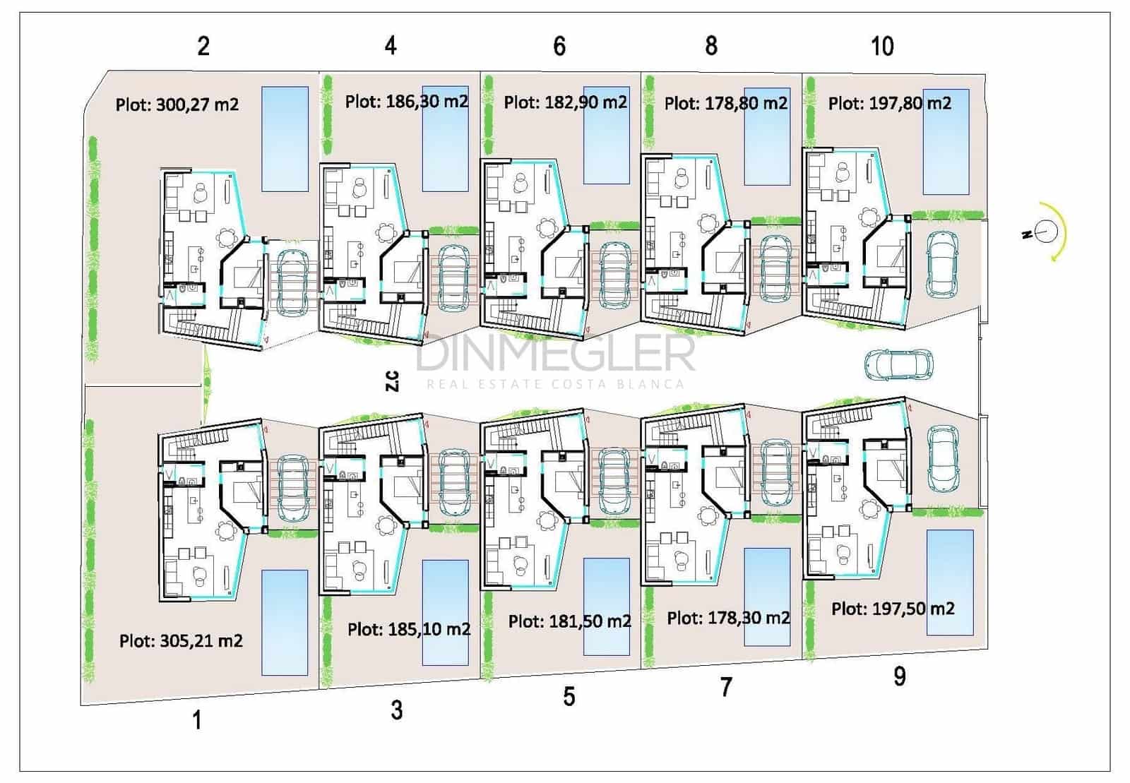 3 makuuhuone Huvila myytävänä paikassa Los Altos mukana uima-altaan - 509 000 € (Ref: 9586395)