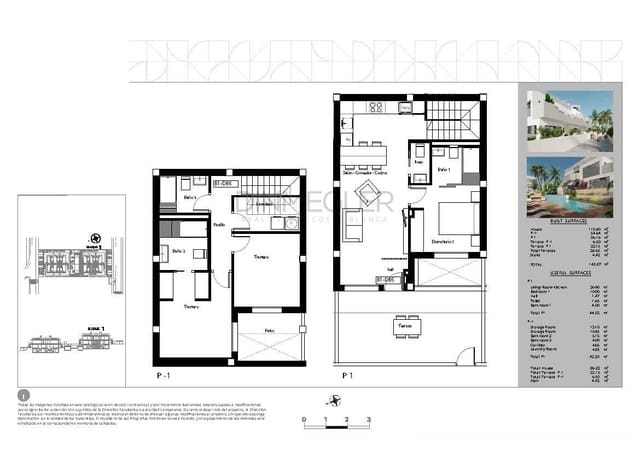 3 sypialnia Bungalow na sprzedaż w Torrevieja z basenem - 330 000 € (Ref: 9586399)