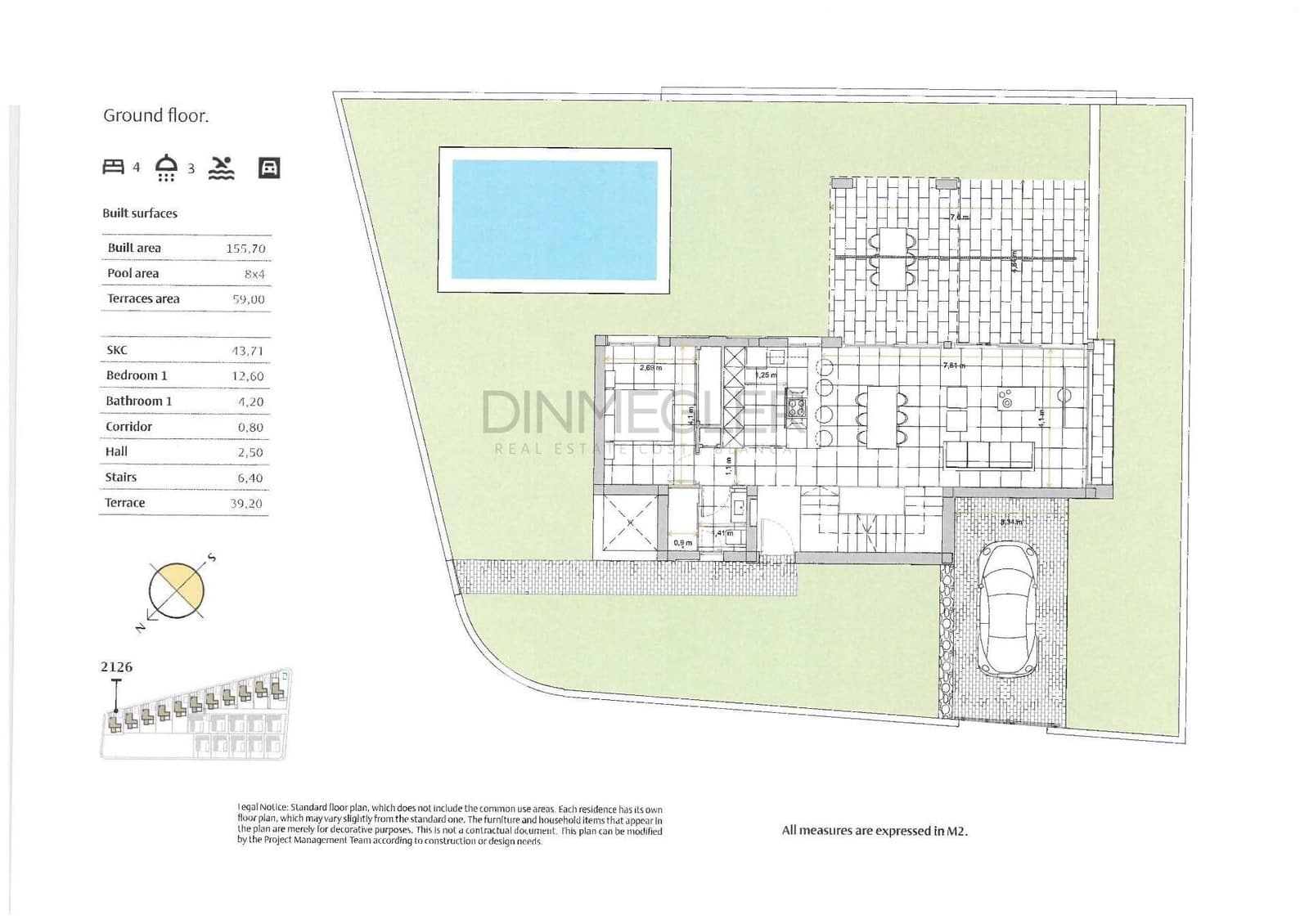 4 camera da letto Villa in vendita in Algorfa con piscina garage - 659.000 € (Rif: 9586403)
