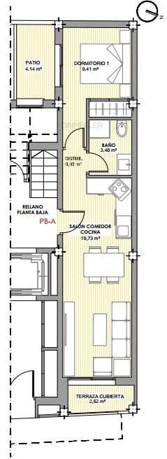 Apartamento de 1 habitación en Torrevieja en venta con piscina - 176.000 € (Ref: 9611488)