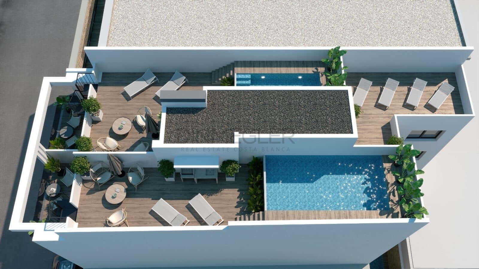 2 quarto Penthouse para venda em Torrevieja com piscina - 440 000 € (Ref: 9629909)