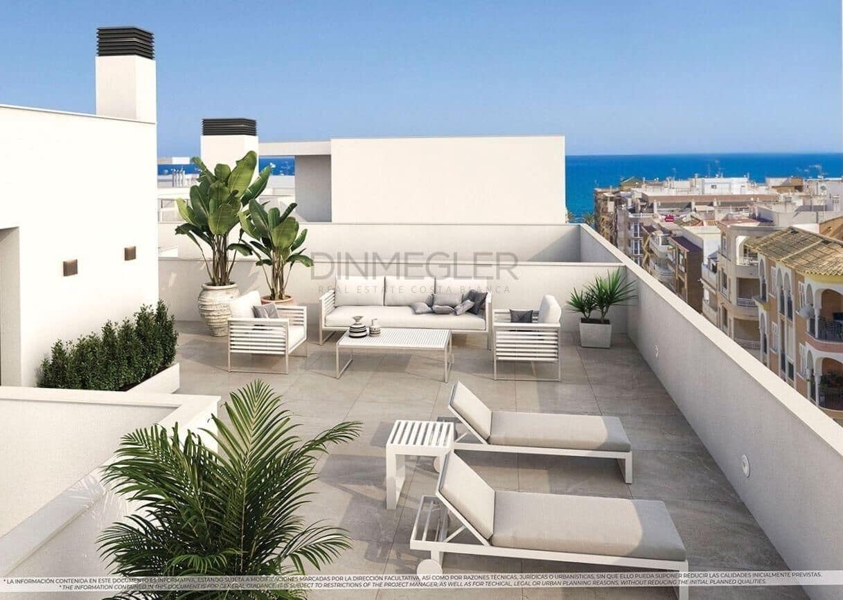 3 sovrum Takvåning till salu i Torrevieja med pool garage - 460 000 € (Ref: 9804258)