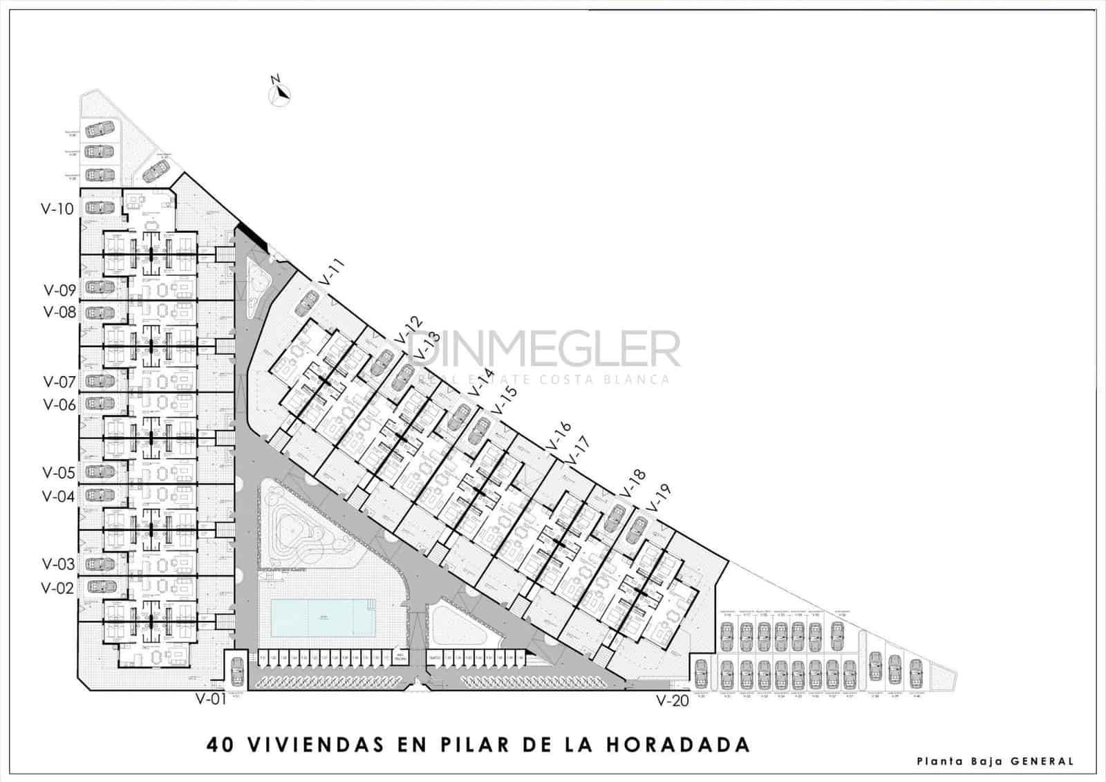 2 soverom Bungalow til salgs i Pilar de la Horadada med svømmebasseng - € 245 000 (Ref: 9994197)