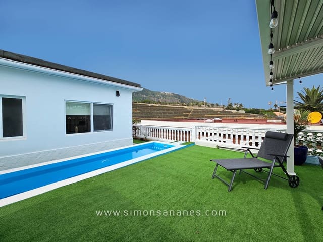 3 slaapkamer Bungalow te koop in Los Realejos met zwembad garage - € 544.000 (Ref: 9030534)