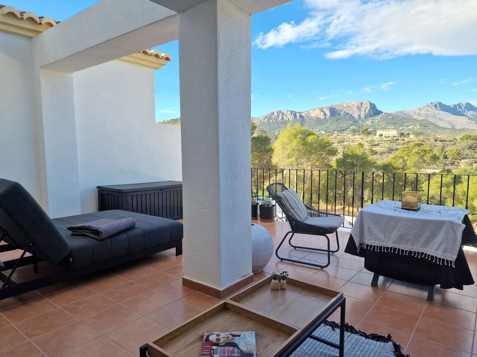 2 soveværelse Semi-Rækkehus til salg i Calpe / Calp med swimmingpool garage - € 335.000 (Ref: 8646839)