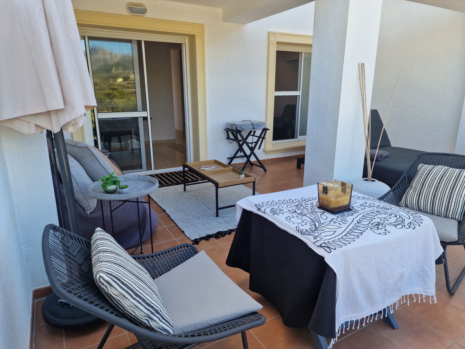 2 soveværelse Semi-Rækkehus til salg i Calpe / Calp med swimmingpool garage - € 335.000 (Ref: 8646839)