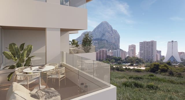 2 quarto Apartamento para venda em Levante - Playa Fossa, Calpe / Calp com piscina - 395 000 € (Ref: 8646841)