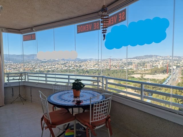 1 chambre Appartement à vendre à Levante - Playa Fossa, Calpe / Calp avec piscine - 270 000 € (Ref: 9619005)