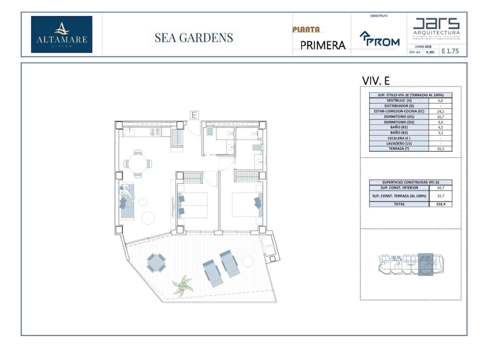 2 bedroom Apartment for sale in La Villajoyosa / Vila Joiosa with pool garage - € 390,000 (Ref: 10154499)