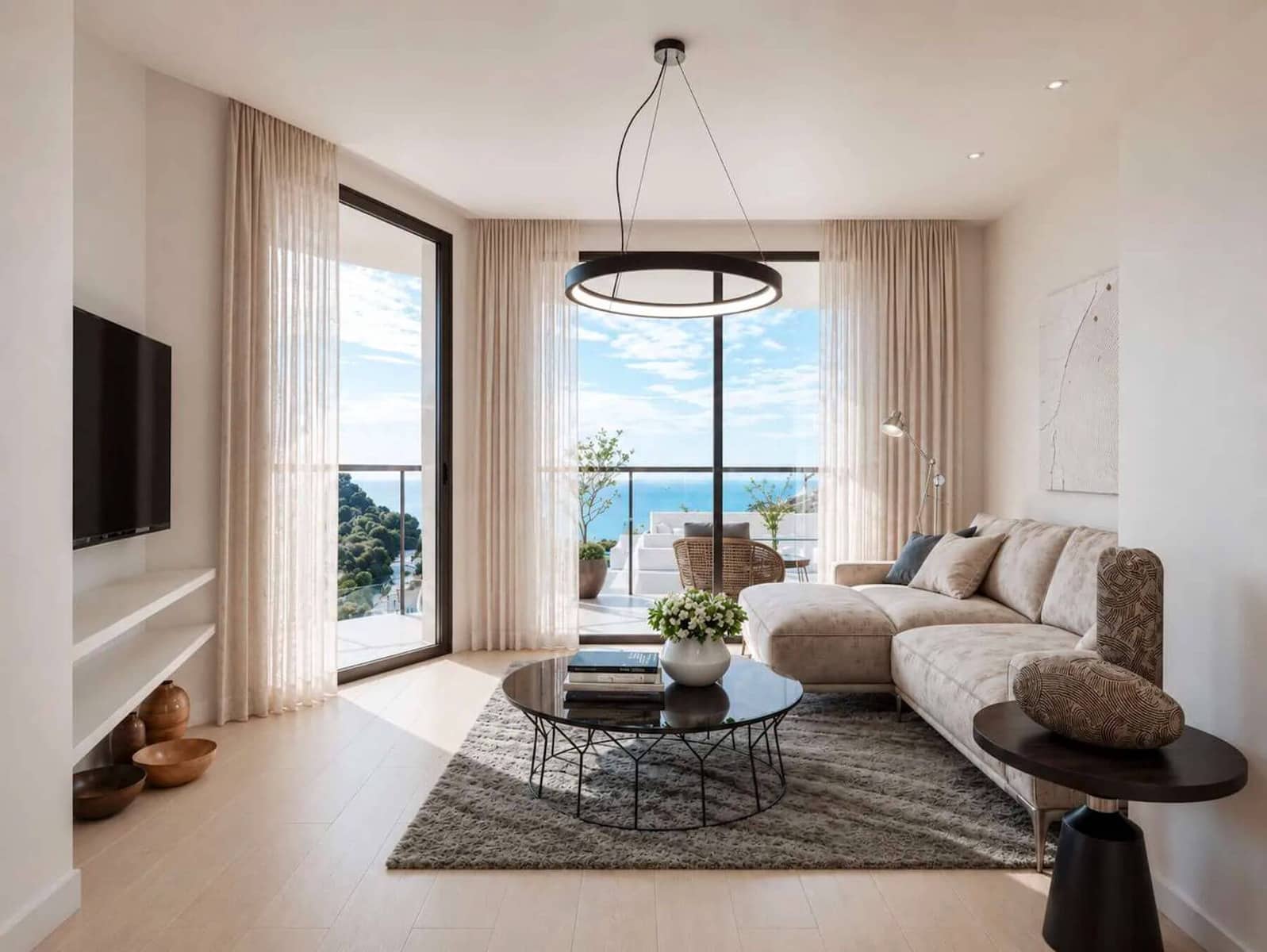2 makuuhuone Kattohuoneisto myytävänä paikassa La Villajoyosa / Vila Joiosa mukana uima-altaan 
autotalli - 750 000 € (Ref: 10156116)