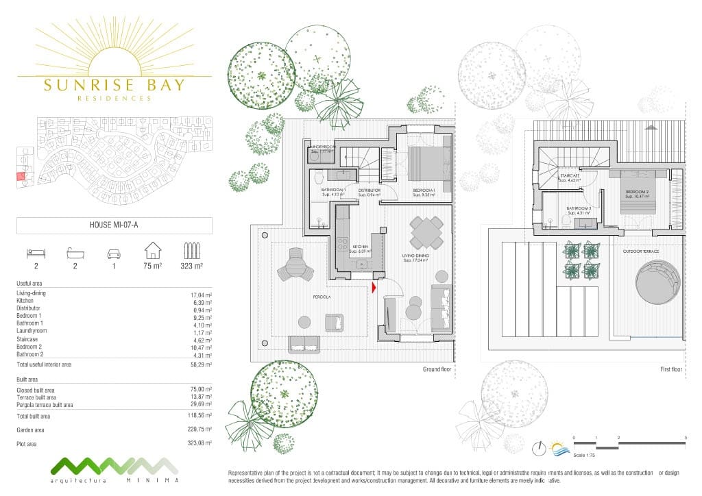2 soveværelse Rækkehus til salg i Cala Romantica med swimmingpool garage - € 392.000 (Ref: 8693262)