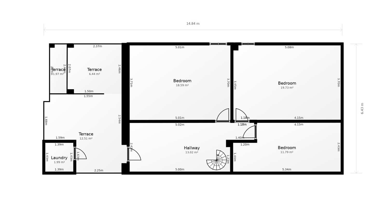 5 camera da letto Appartamento in vendita in Valencia citta - 499.000 € (Rif: 9023948)
