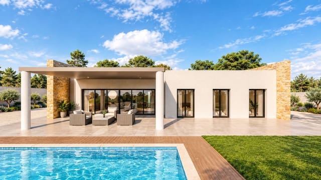 3 sovrum Villa till salu i Pinoso med pool garage - 365 000 € (Ref: 9268969)