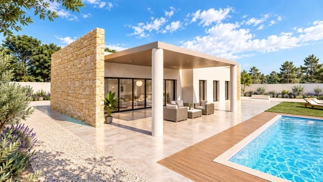 3 sovrum Villa till salu i Pinoso med pool garage - 365 000 € (Ref: 9268969)