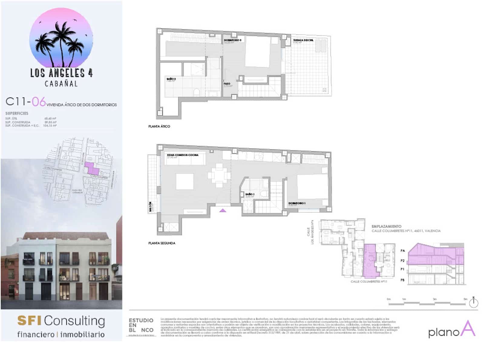 2 soveværelse Penthouse til salg i Valencia by - € 515.000 (Ref: 9272033)
