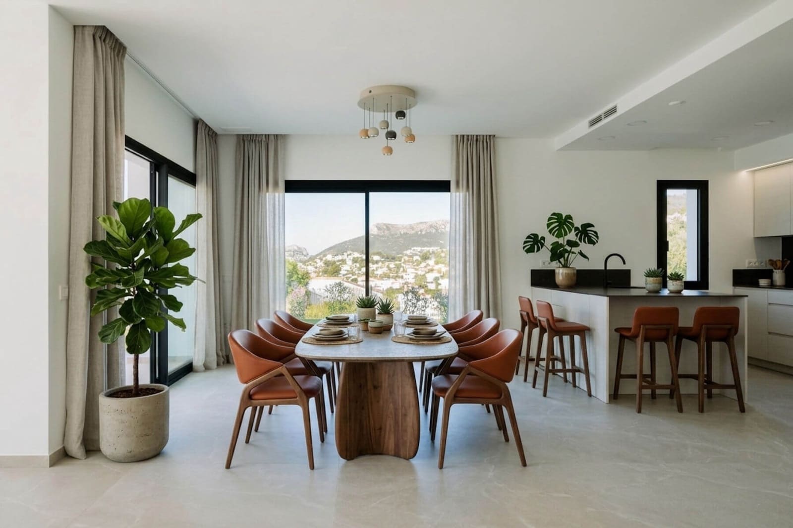 3 sypialnia Willa na sprzedaż w Calpe / Calp z basenem garażem - 925 000 € (Ref: 9441665)