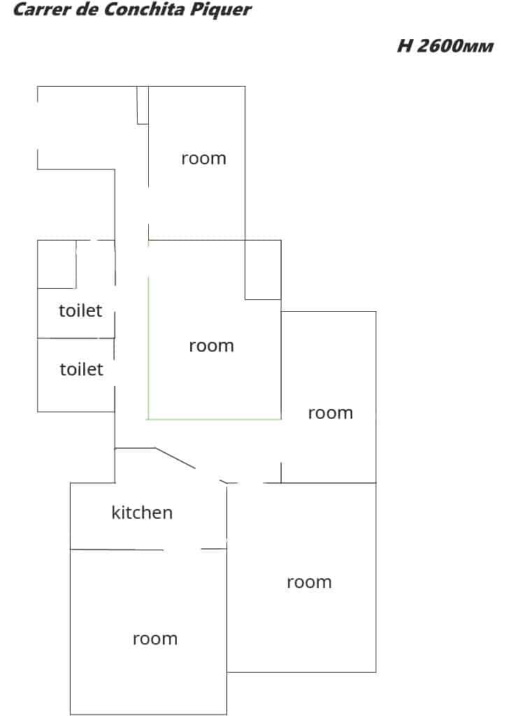 5 bedroom Apartment for sale in Valencia city - € 238,000 (Ref: 9536499)