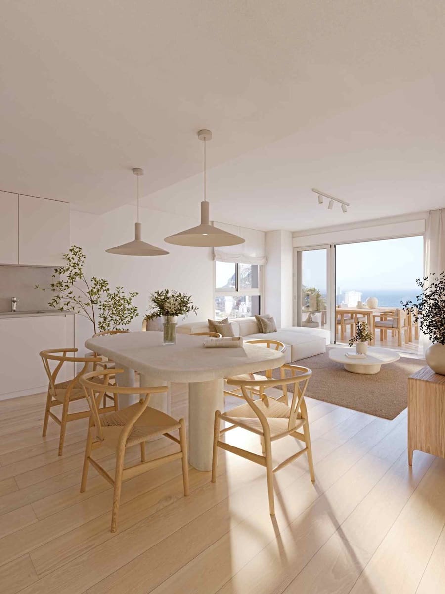 2 sovrum Lägenhet till salu i Calpe / Calp med pool - 375 000 € (Ref: 9708213)