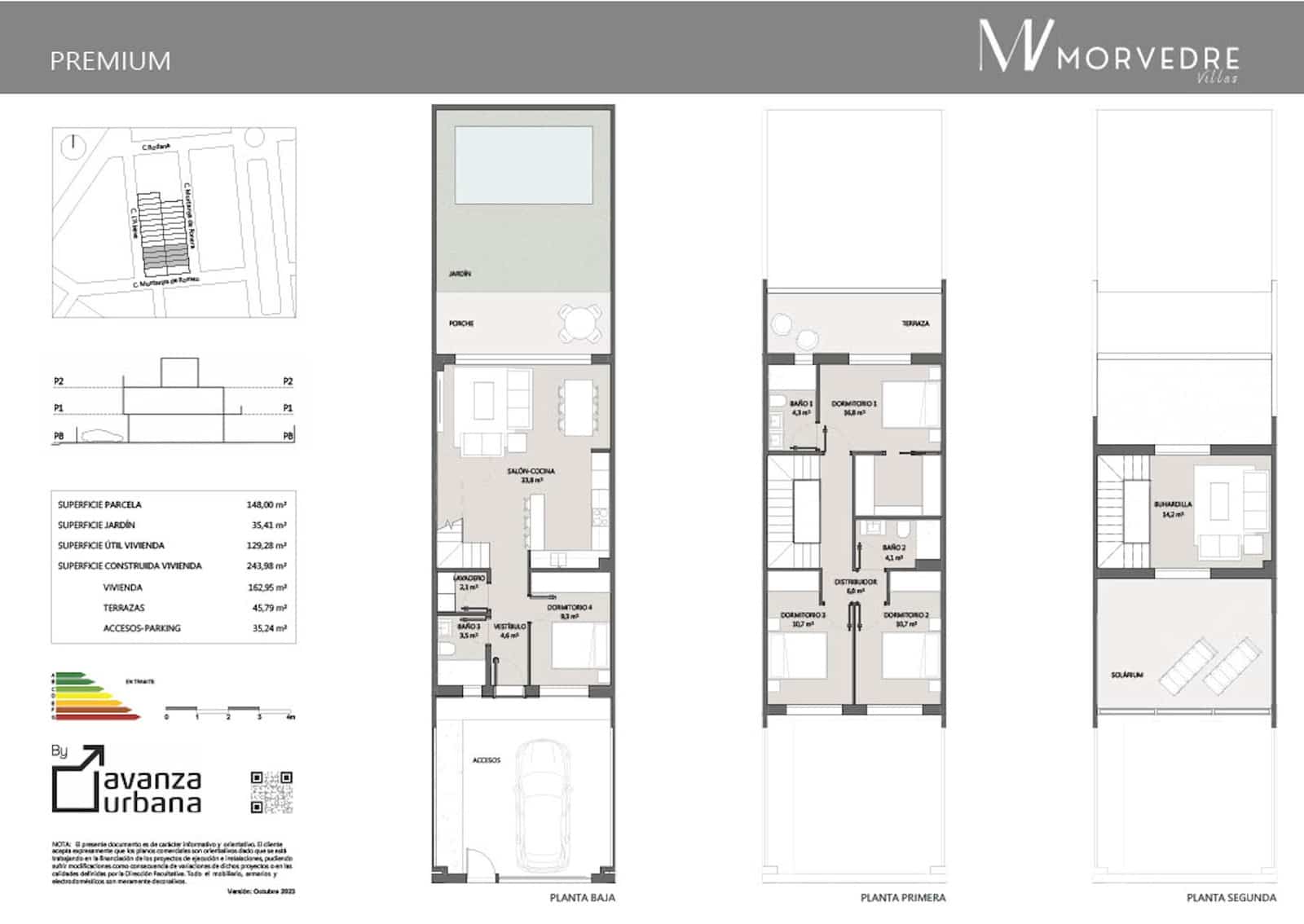 4 soveværelse Rækkehus til salg i Sagunto / Sagunt med swimmingpool garage - € 360.000 (Ref: 9805944)