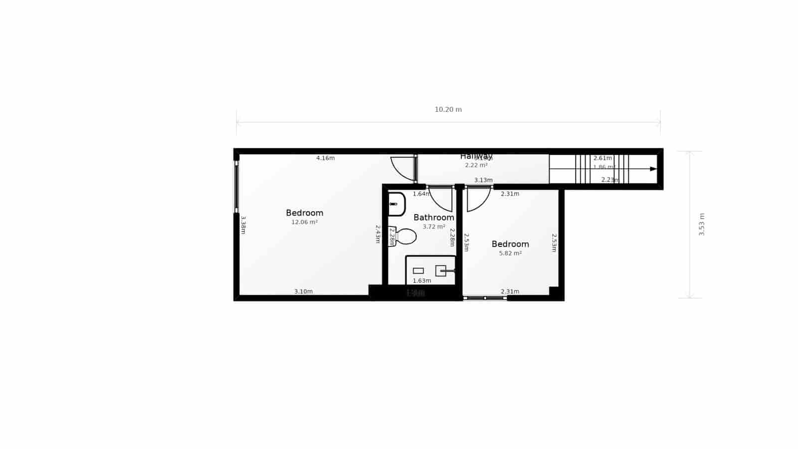 2 sypialnia Apartament na sprzedaż w Miasto Walencja - 440 000 € (Ref: 9956685)