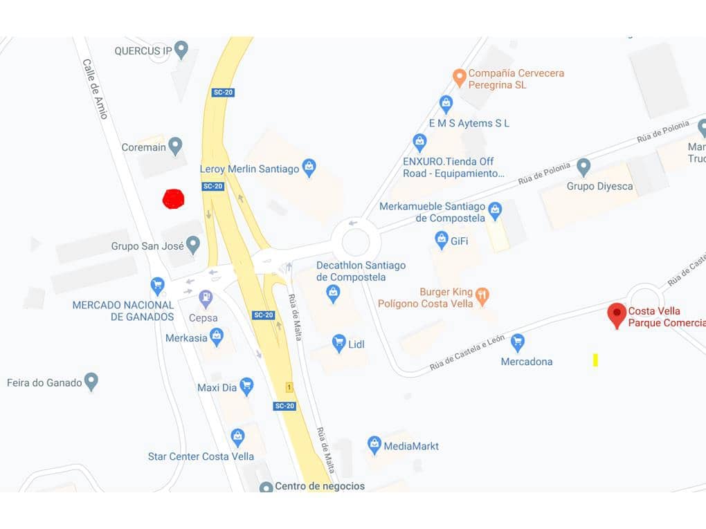 Grunde uden byggetilladelser til salg i Santiago de Compostela - € 1.300.000 (Ref: 7537502)