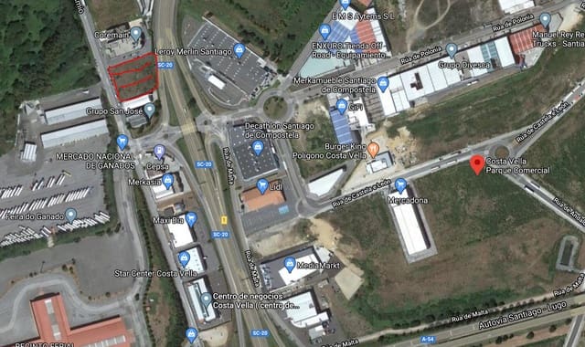 Teren niezagospodarowany na sprzedaż w Santiago de Compostela - 1 300 000 € (Ref: 7537502)