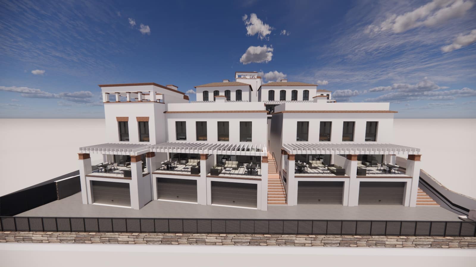 2 soveværelse Rækkehus til salg i Torrox-Costa med swimmingpool - € 294.000 (Ref: 8859442)