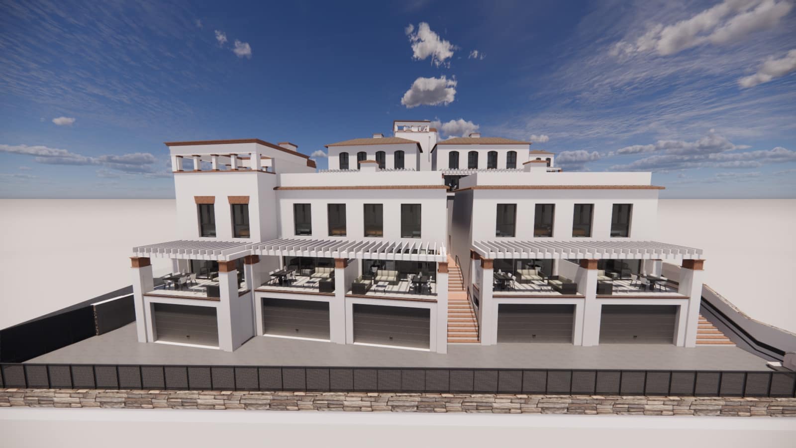 2 soverom Rekkehus til salgs i Torrox-Costa med svømmebasseng garasje - € 347 000 (Ref: 8859442)