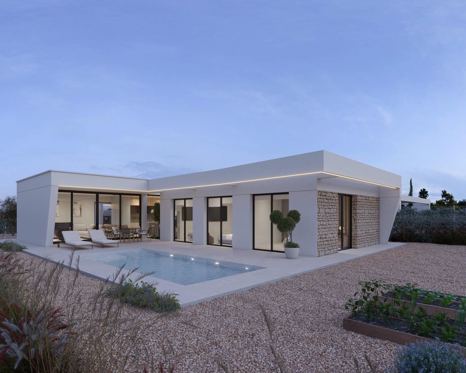 3 soveværelse Villa til salg i Hacienda del Alamo med swimmingpool - € 620.048 (Ref: 10004487)