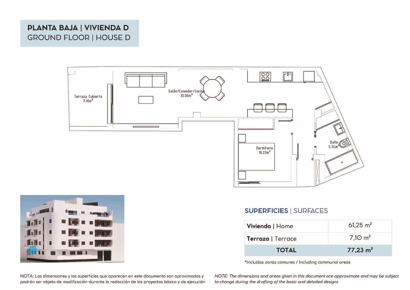 1 camera da letto Appartamento in vendita in Torrevieja con garage - 185.000 € (Rif: 10007548)