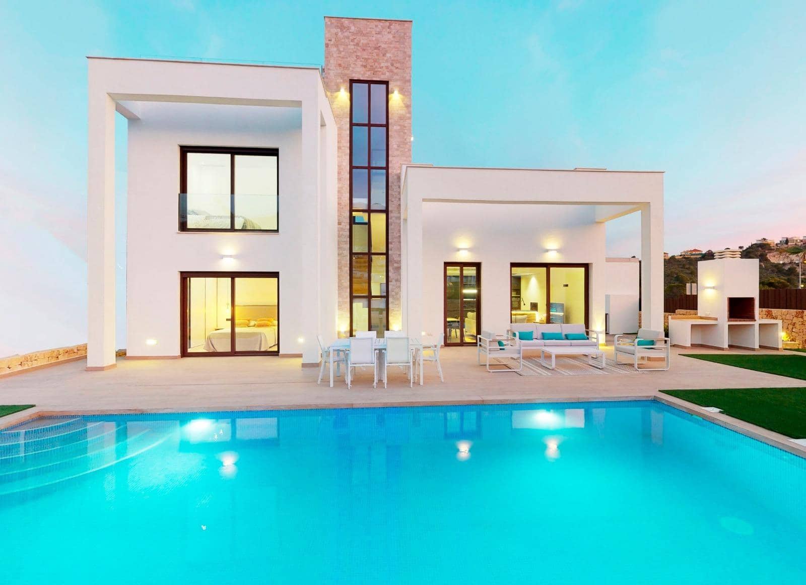 4 slaapkamer Villa te koop in Finestrat met zwembad garage - € 859.900 (Ref: 10014669)