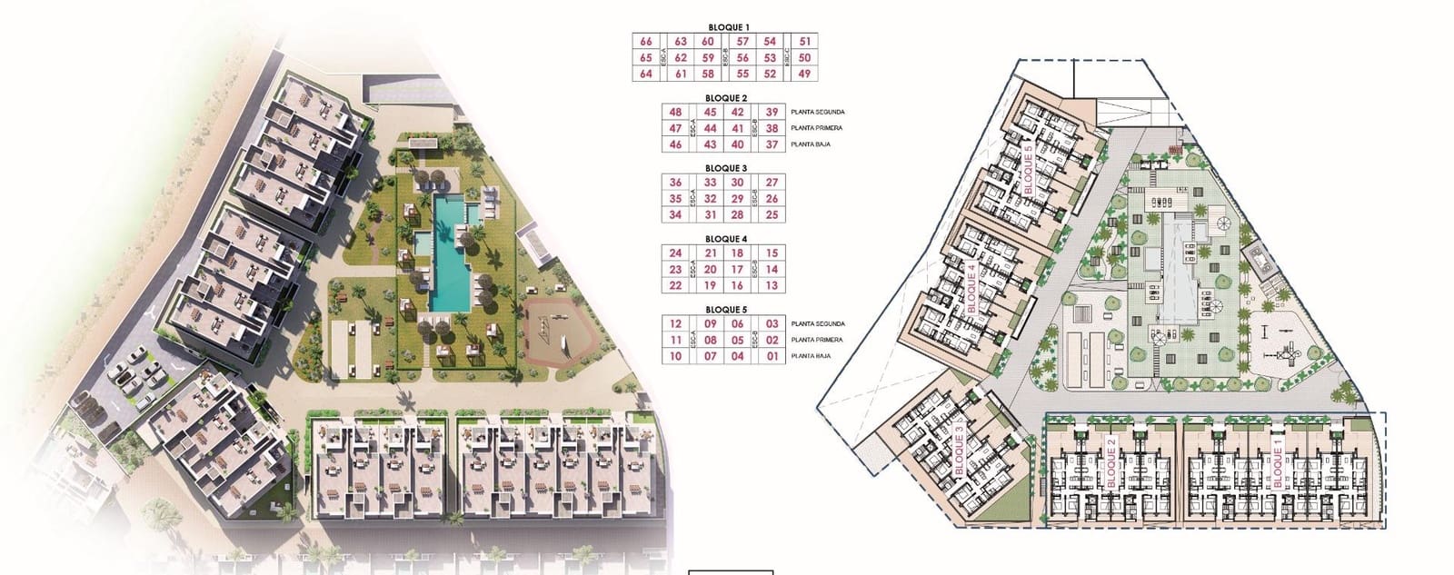 3 quarto Penthouse para venda em Los Alcazares com piscina garagem - 409 000 € (Ref: 10033418)
