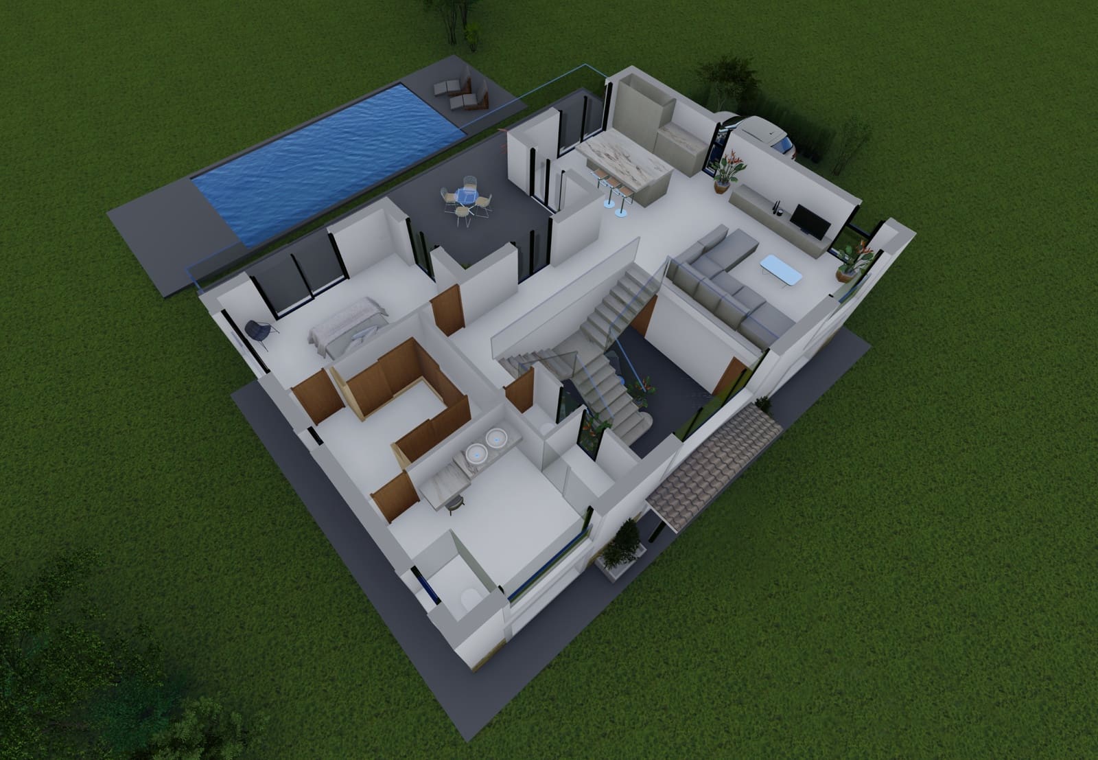 4 sypialnia Willa na sprzedaż w Pinoso z basenem - 623 600 € (Ref: 10051984)