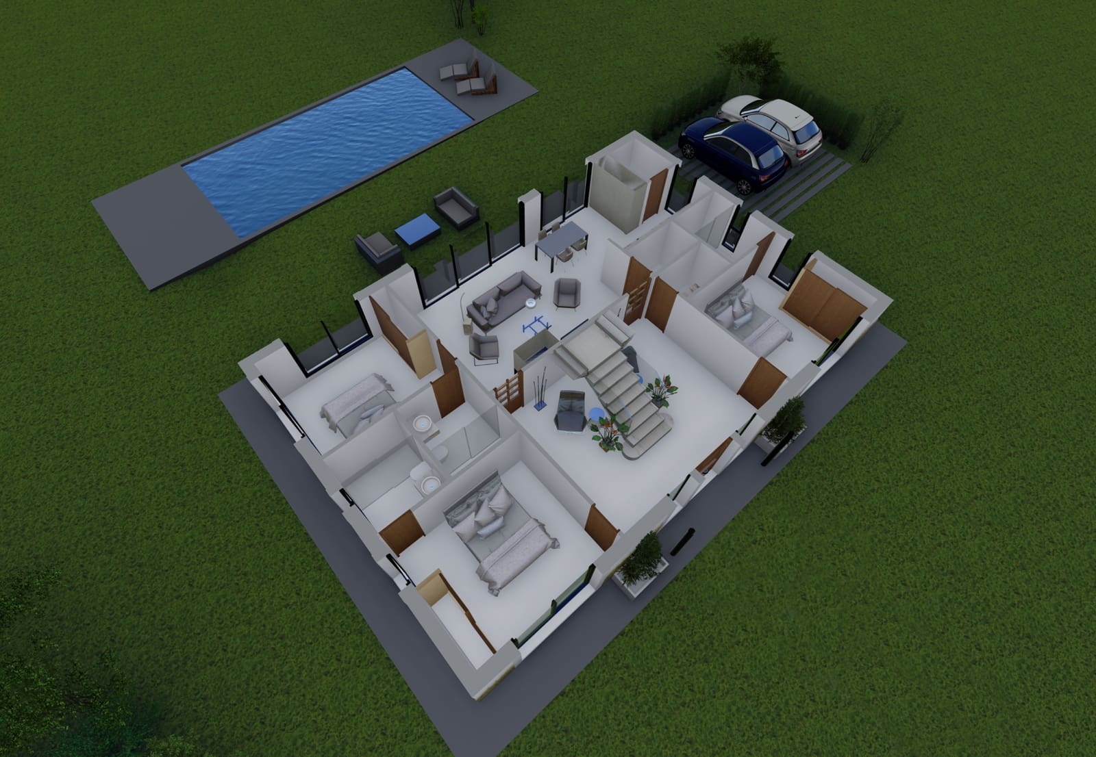 4 sypialnia Willa na sprzedaż w Pinoso z basenem - 623 600 € (Ref: 10051984)