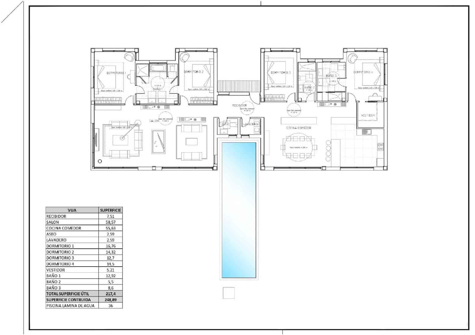 4 soveværelse Villa til salg i Pinoso med swimmingpool - € 636.200 (Ref: 10055680)