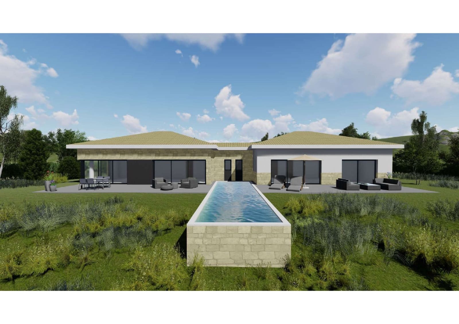 4 soveværelse Villa til salg i Pinoso med swimmingpool - € 636.200 (Ref: 10055680)