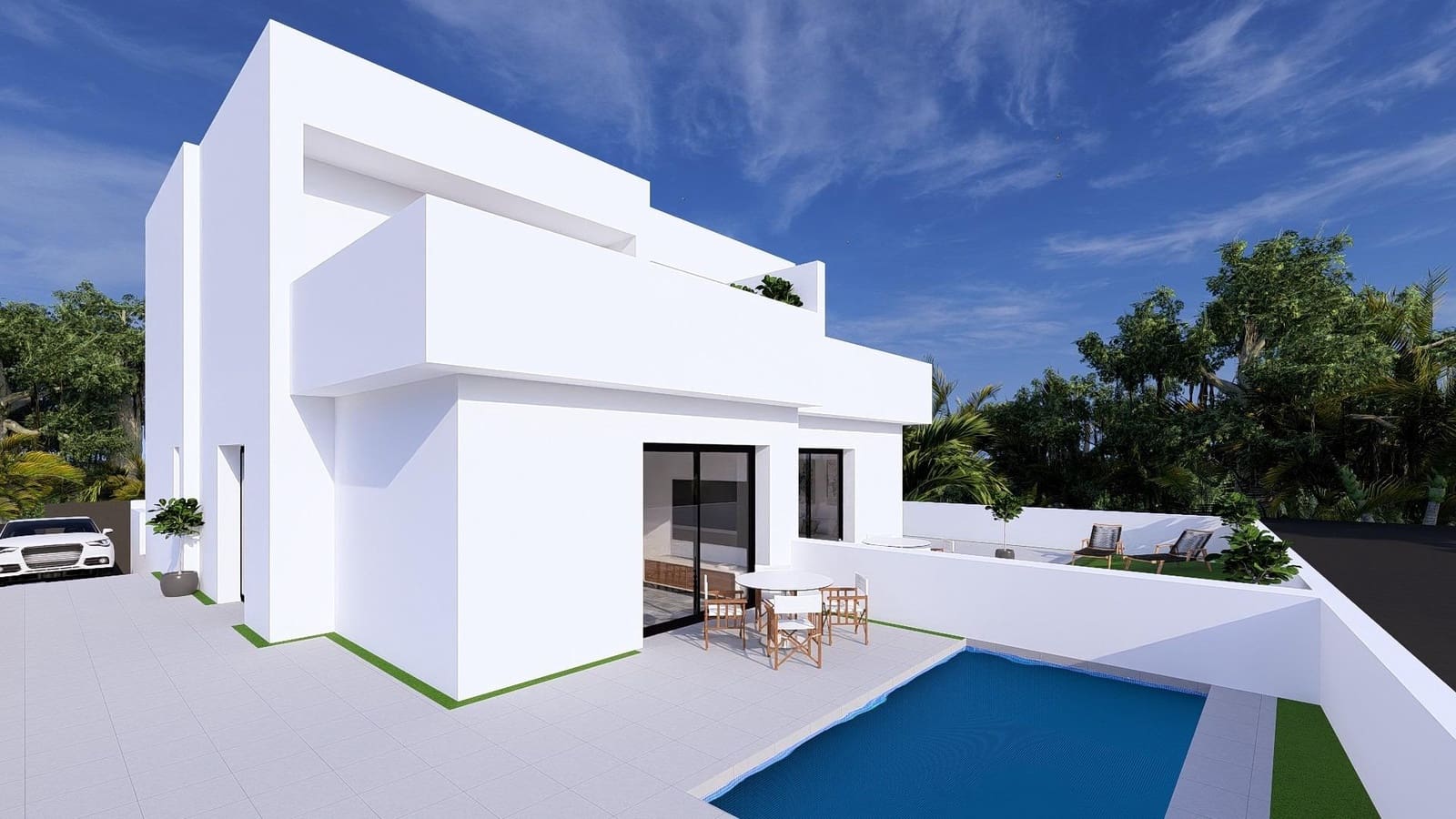 3 sypialnia Willa na sprzedaż w Daya Nueva z basenem garażem - 389 000 € (Ref: 10072860)