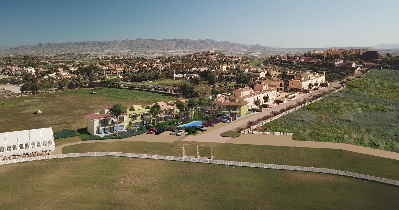 2 bedroom Townhouse for sale in Desert Springs with pool - € 290,000 (Ref: 8980763)