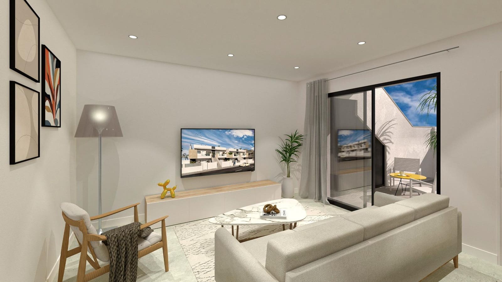 2 quarto Bungalow para venda em San Pedro del Pinatar - 319 900 € (Ref: 9684027)