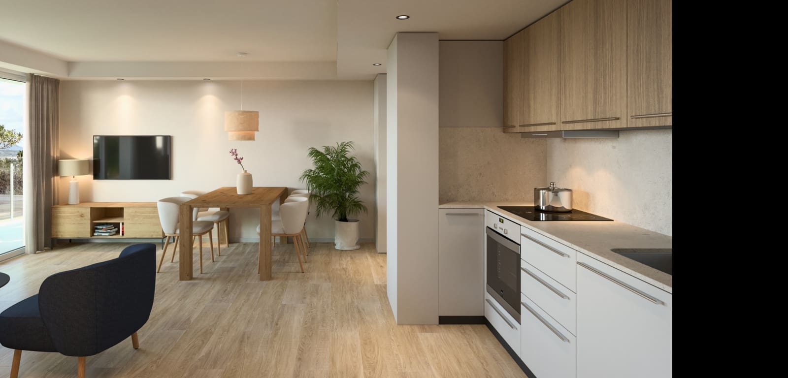 2 soverom Leilighet til salgs i Moncofa med svømmebasseng - € 169 000 (Ref: 9781373)