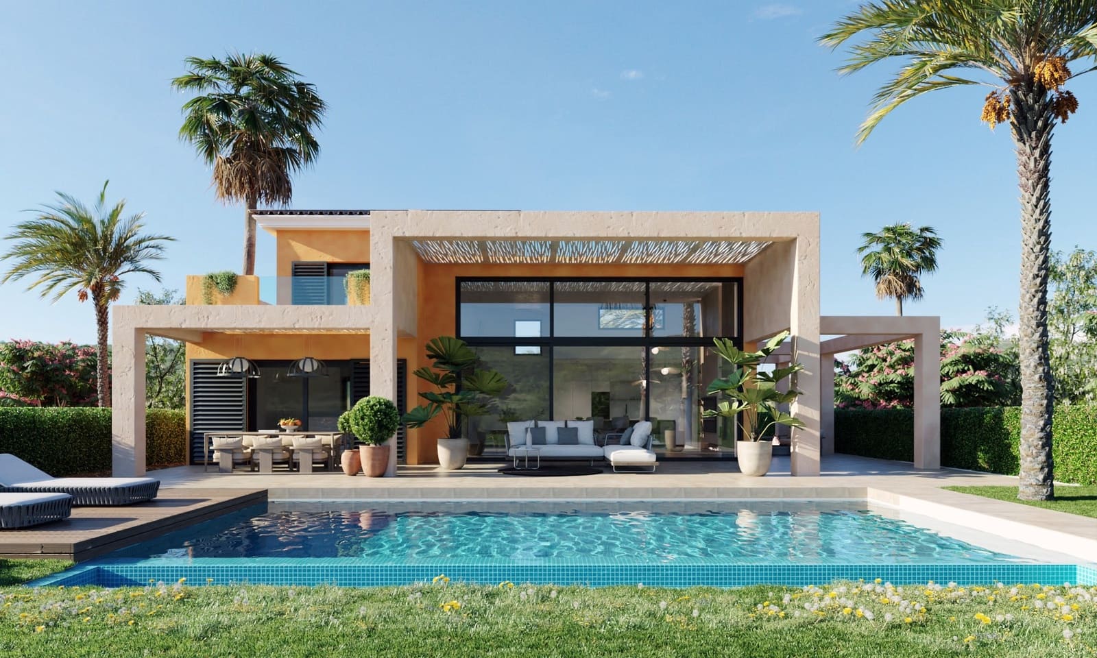 4 bedroom Villa for sale in La Algarrobina with pool - € 925,000 (Ref: 9814428)