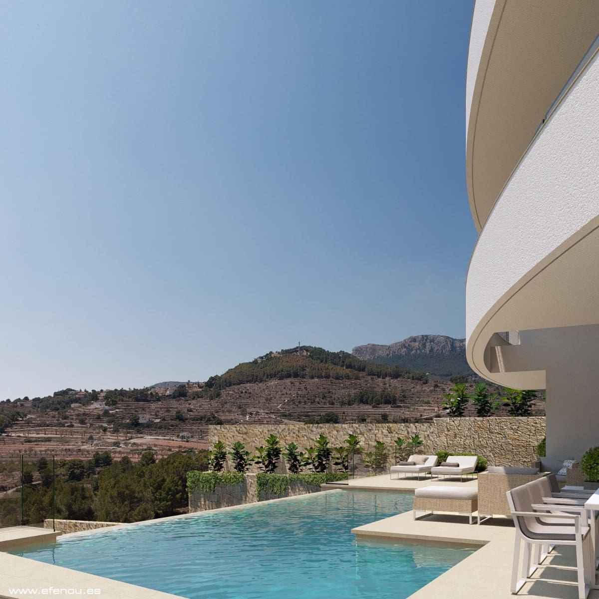 4 chambre Villa/Maison à vendre à Calpe / Calp avec piscine garage - 2 200 000 € (Ref: 9959092)