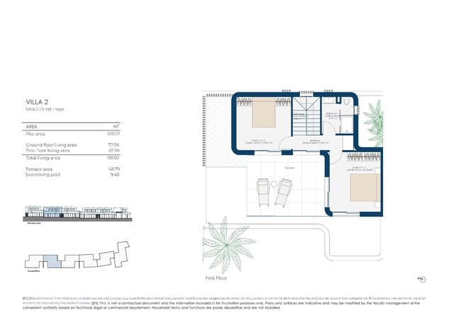 3 Zimmer Haus zu verkaufen in El Valle Golf Resort, Murcia Stadt mit Pool Garage - 650.000 € (Ref: 9973977)